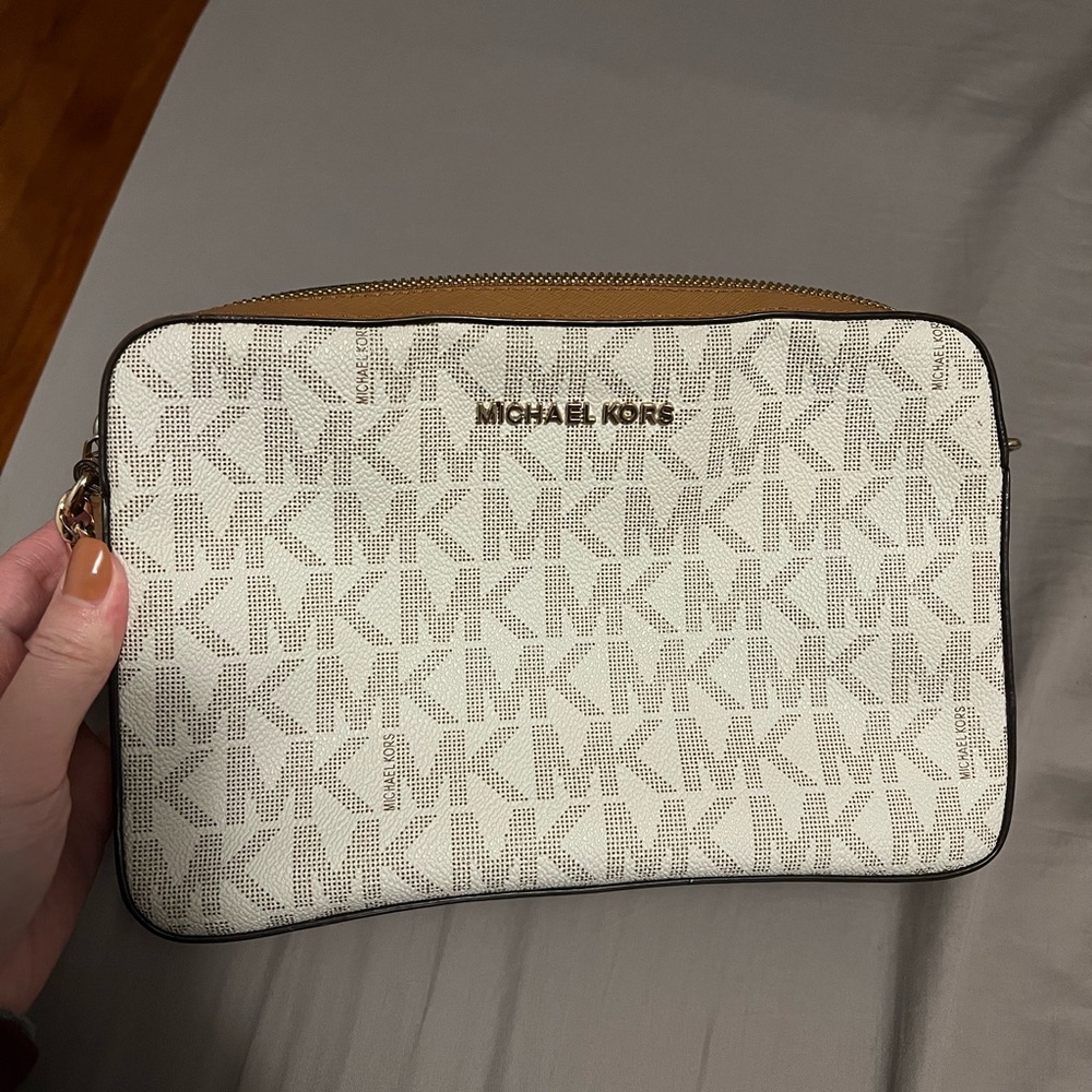 Michael Kors logo crossbody bag